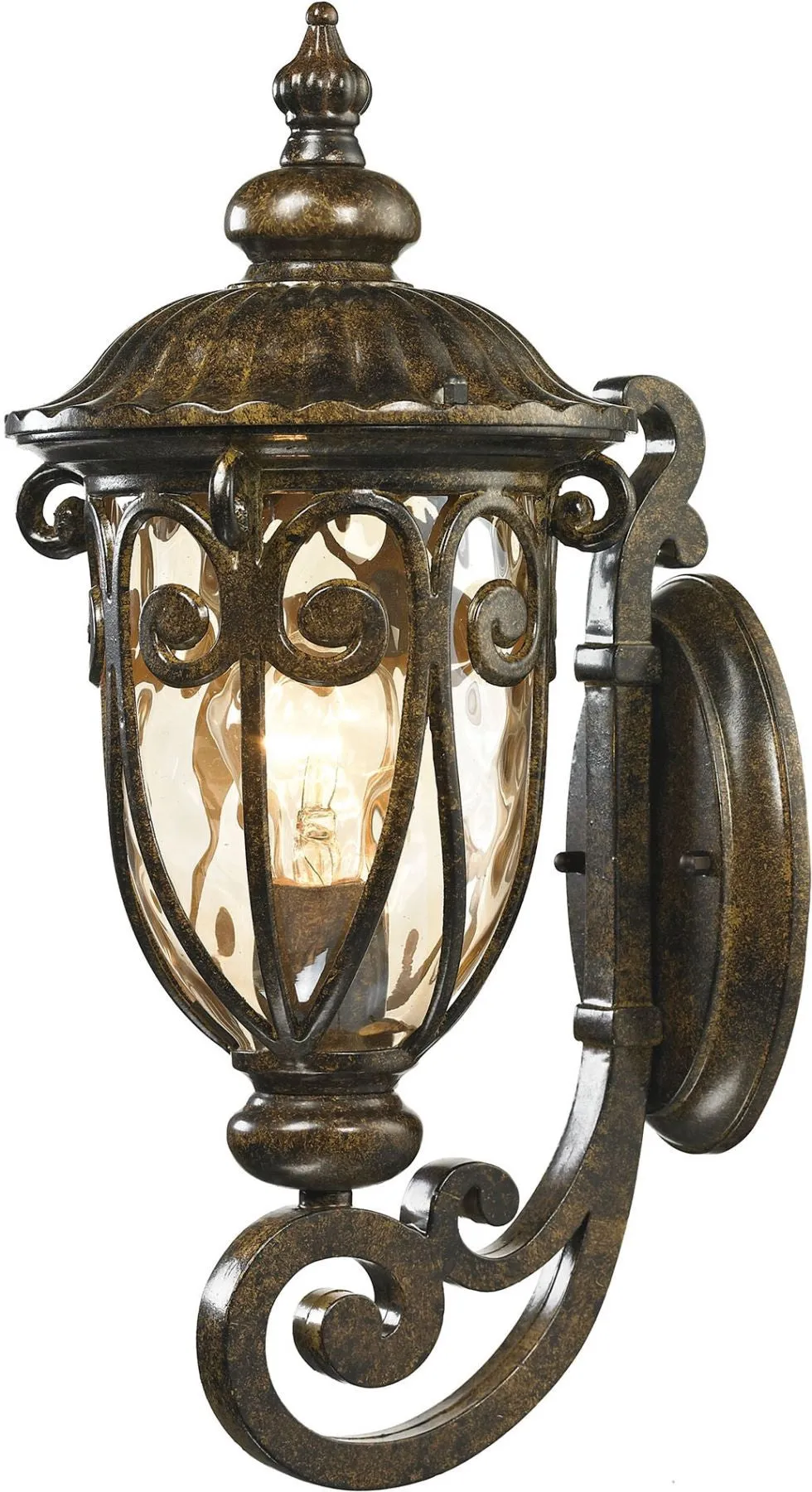 Logansport 1 Light Outdoor Sconce In Hazelnut Bronze