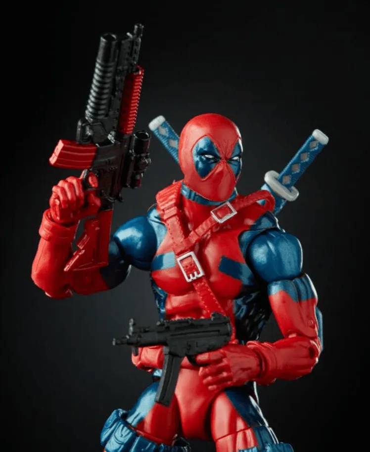 Marvel Comics 80th Anniversary Marvel Legends Deadpool By Hasbro