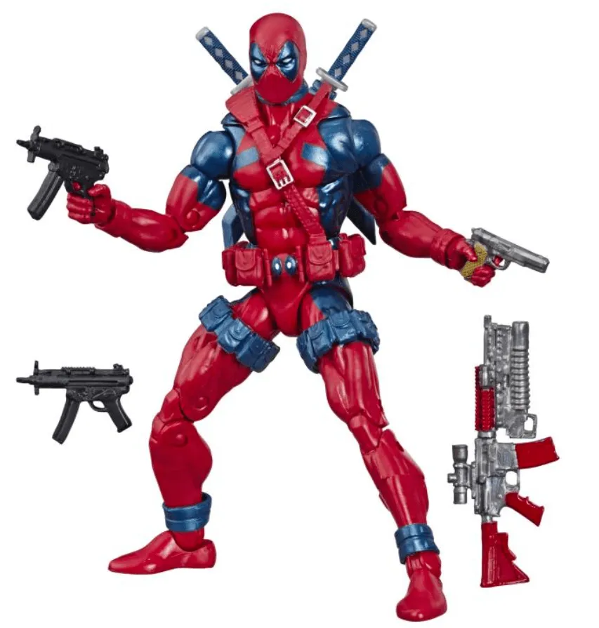 Marvel Comics 80th Anniversary Marvel Legends Deadpool By Hasbro