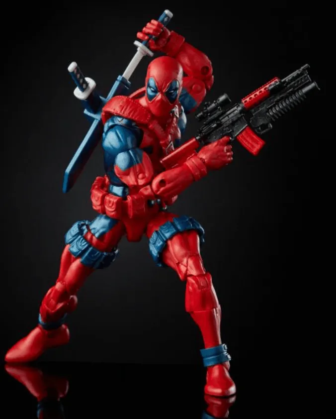 Marvel Comics 80th Anniversary Marvel Legends Deadpool By Hasbro