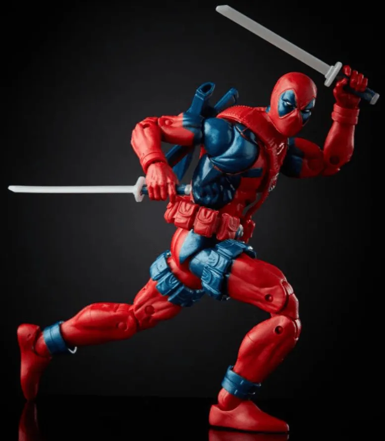 Marvel Comics 80th Anniversary Marvel Legends Deadpool By Hasbro