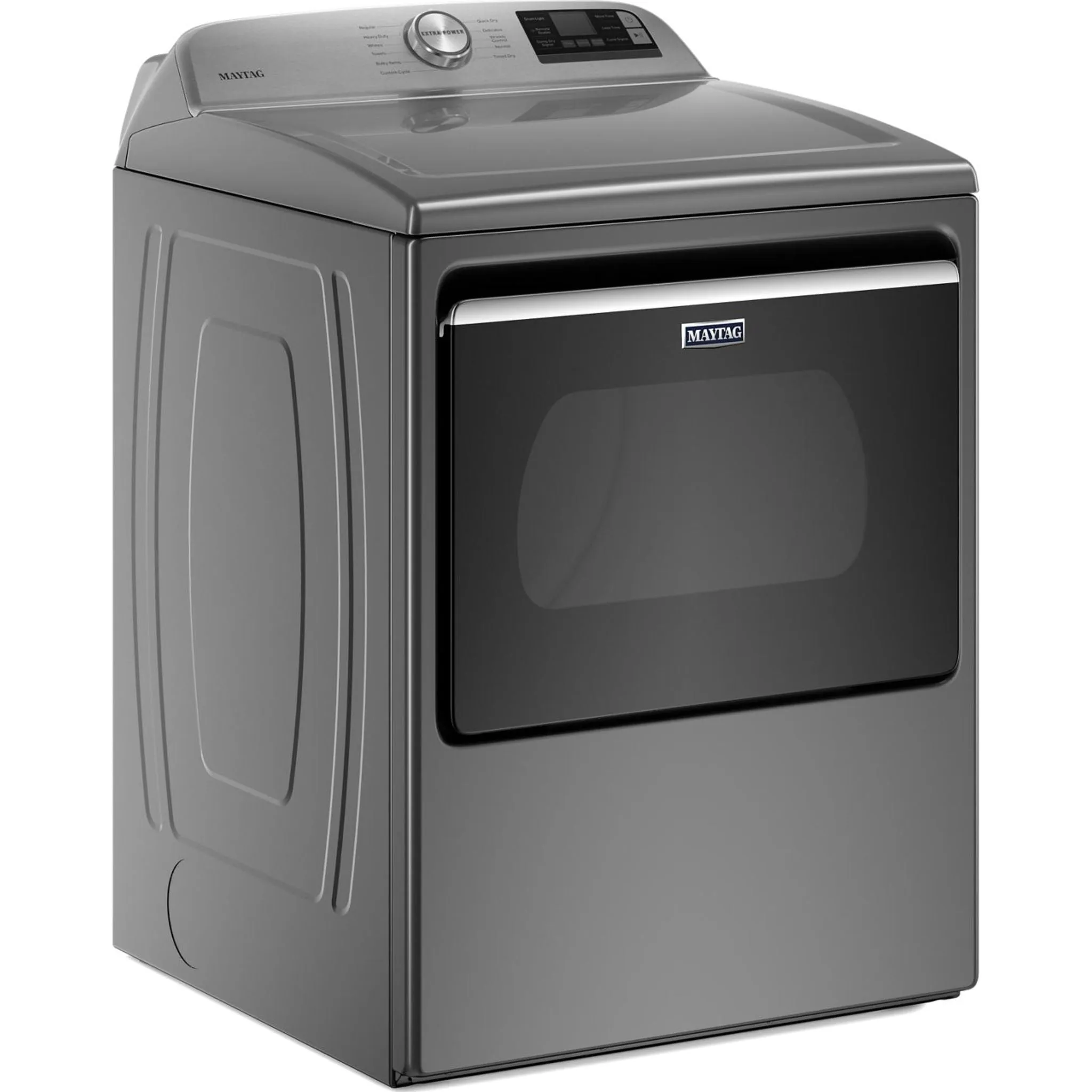 Maytag Smart Top Load Electric Dryer with Extra Power Button - 7.4 cu. ft. (YMED6230HC)