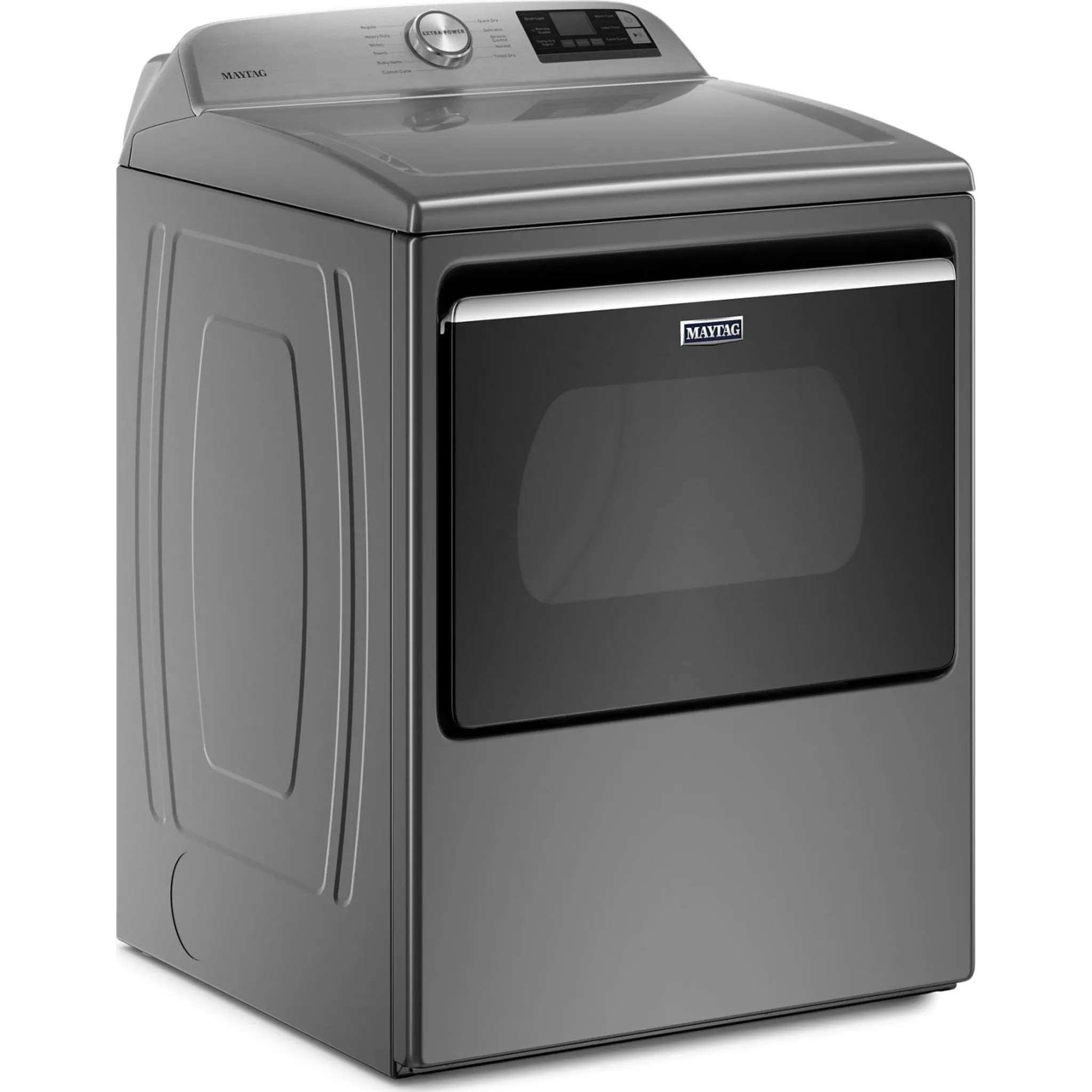 Maytag Smart Top Load Electric Dryer with Extra Power Button - 7.4 cu. ft. (YMED6230HC)