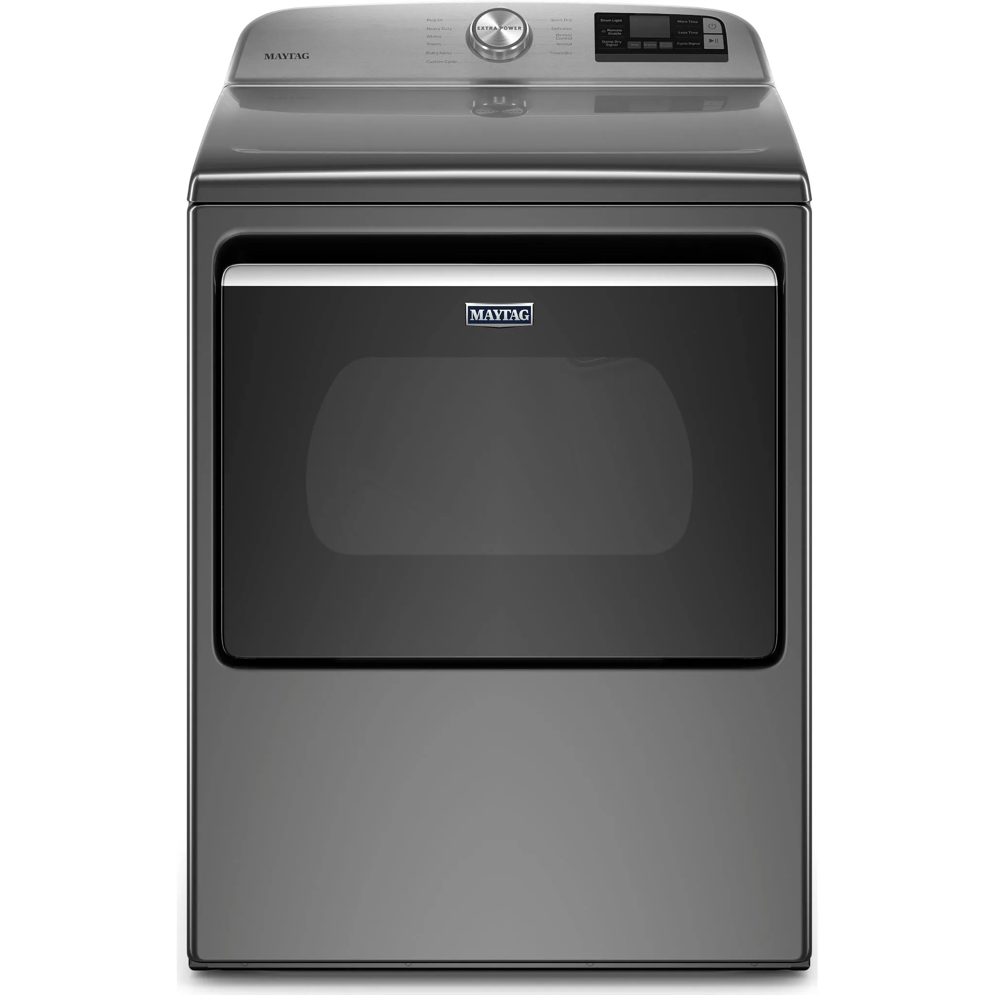 Maytag Smart Top Load Electric Dryer with Extra Power Button - 7.4 cu. ft. (YMED6230HC)