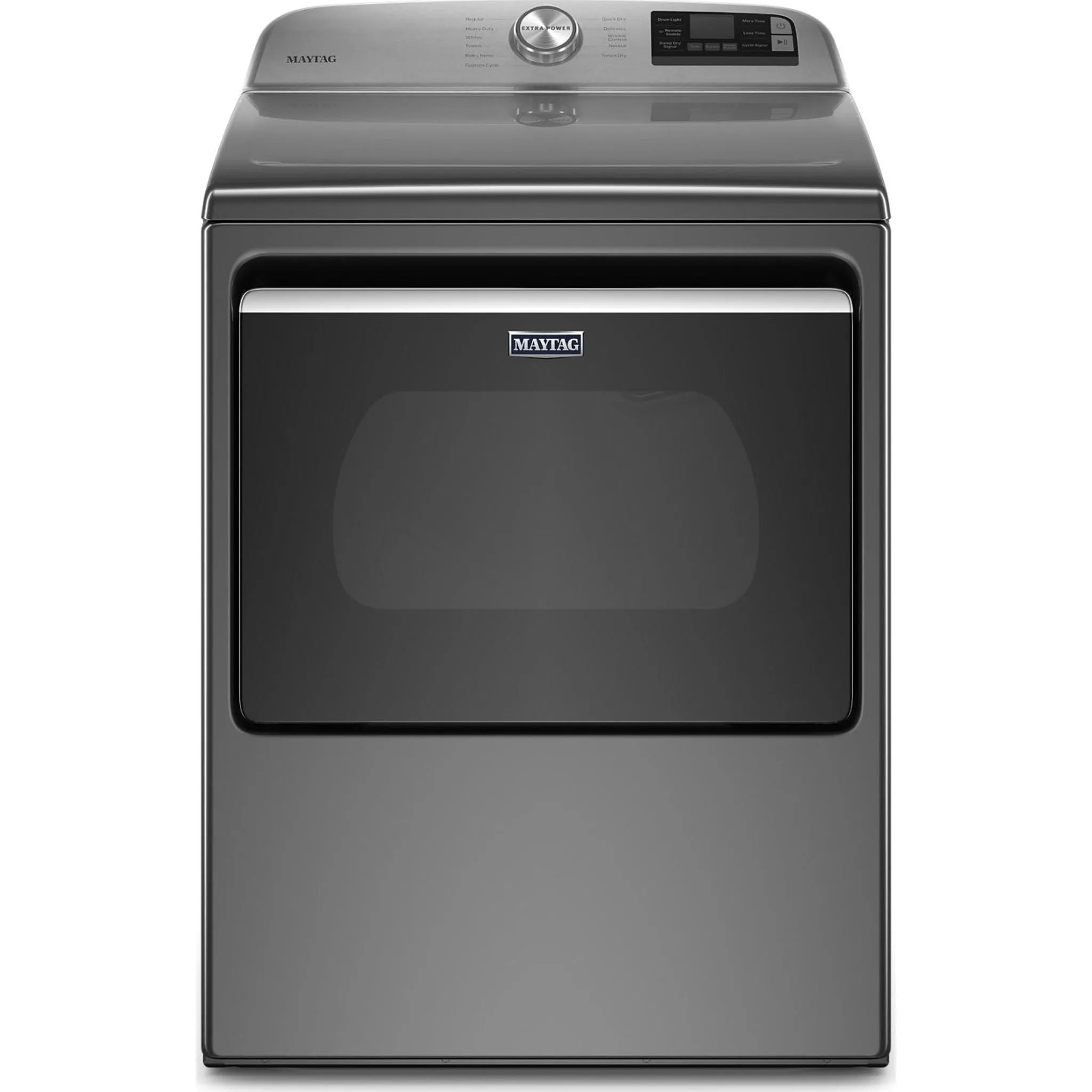 Maytag Smart Top Load Electric Dryer with Extra Power Button - 7.4 cu. ft. (YMED6230HC)