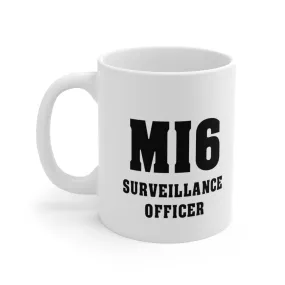 MI6 Novelty Mug Ceramic Coffee Cups, 11oz, 15oz - UK