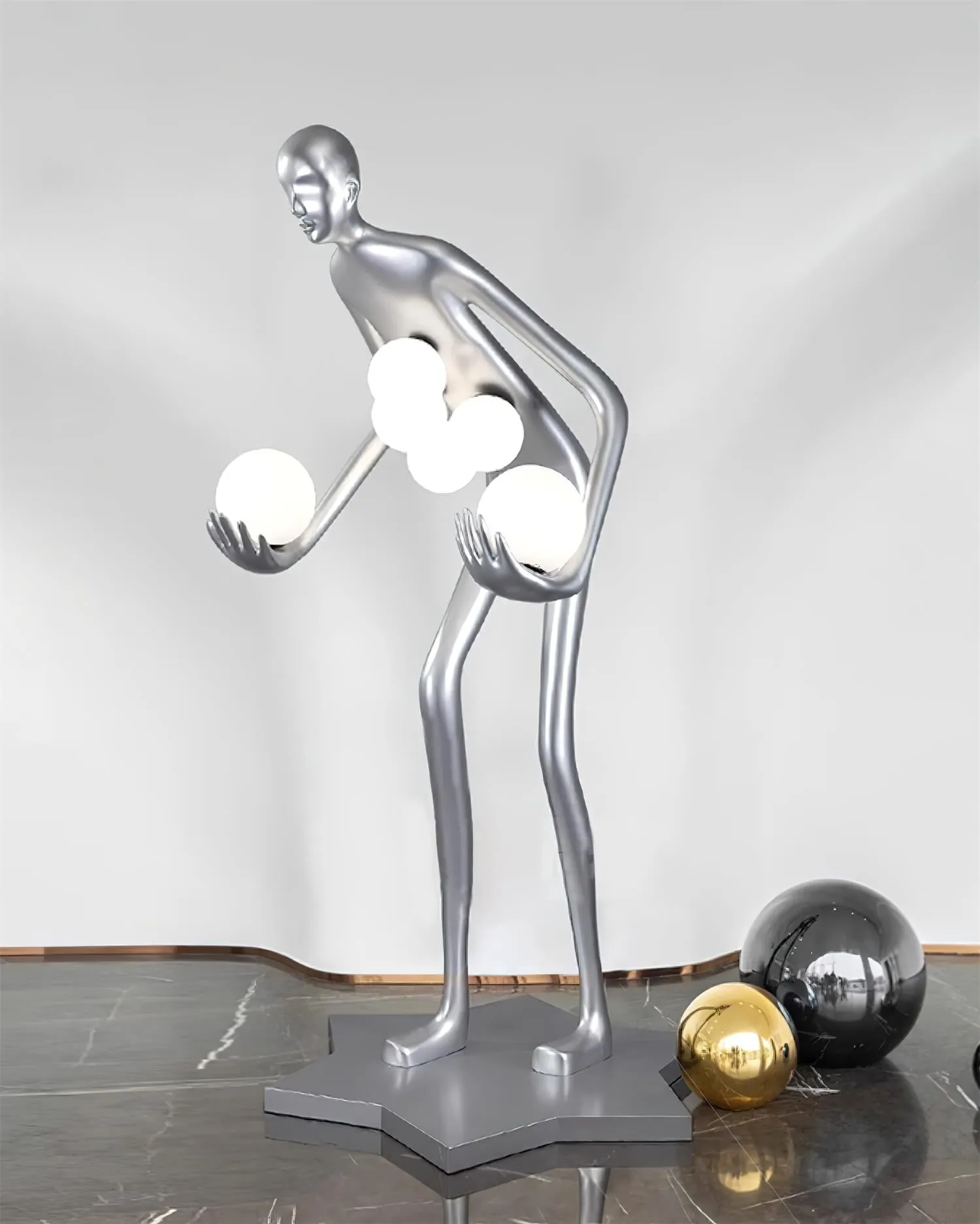 Milly Sculpture Floor Lamp