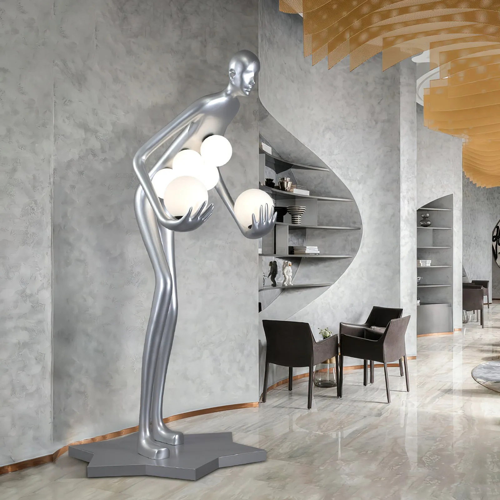 Milly Sculpture Floor Lamp