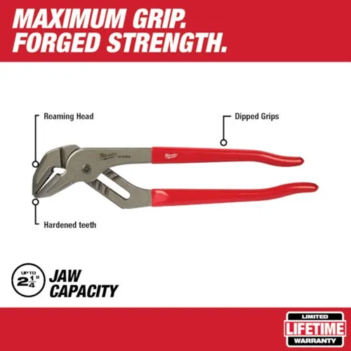 Milwaukee 10-inch Straight Jaw Pliers - 48-22-6510