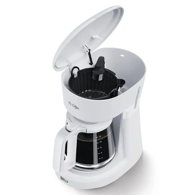 Mr. Coffee 12 cups White Coffee Maker