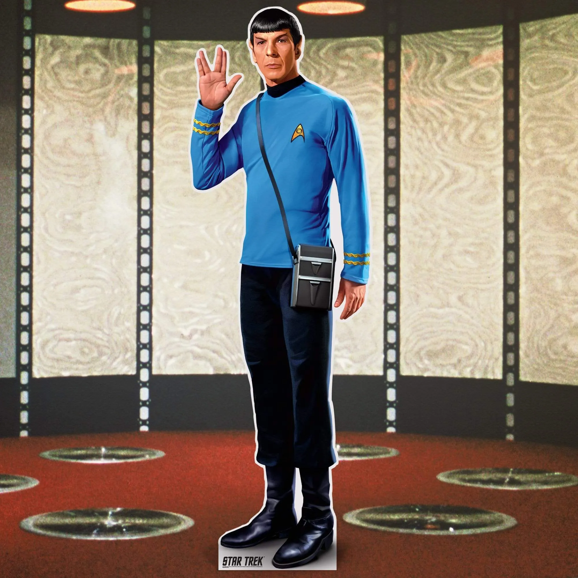 Mr. Spock Vulcan Salute  Life-Size Cardboard Cutout - Officially Licensed Star Trek Merchandise