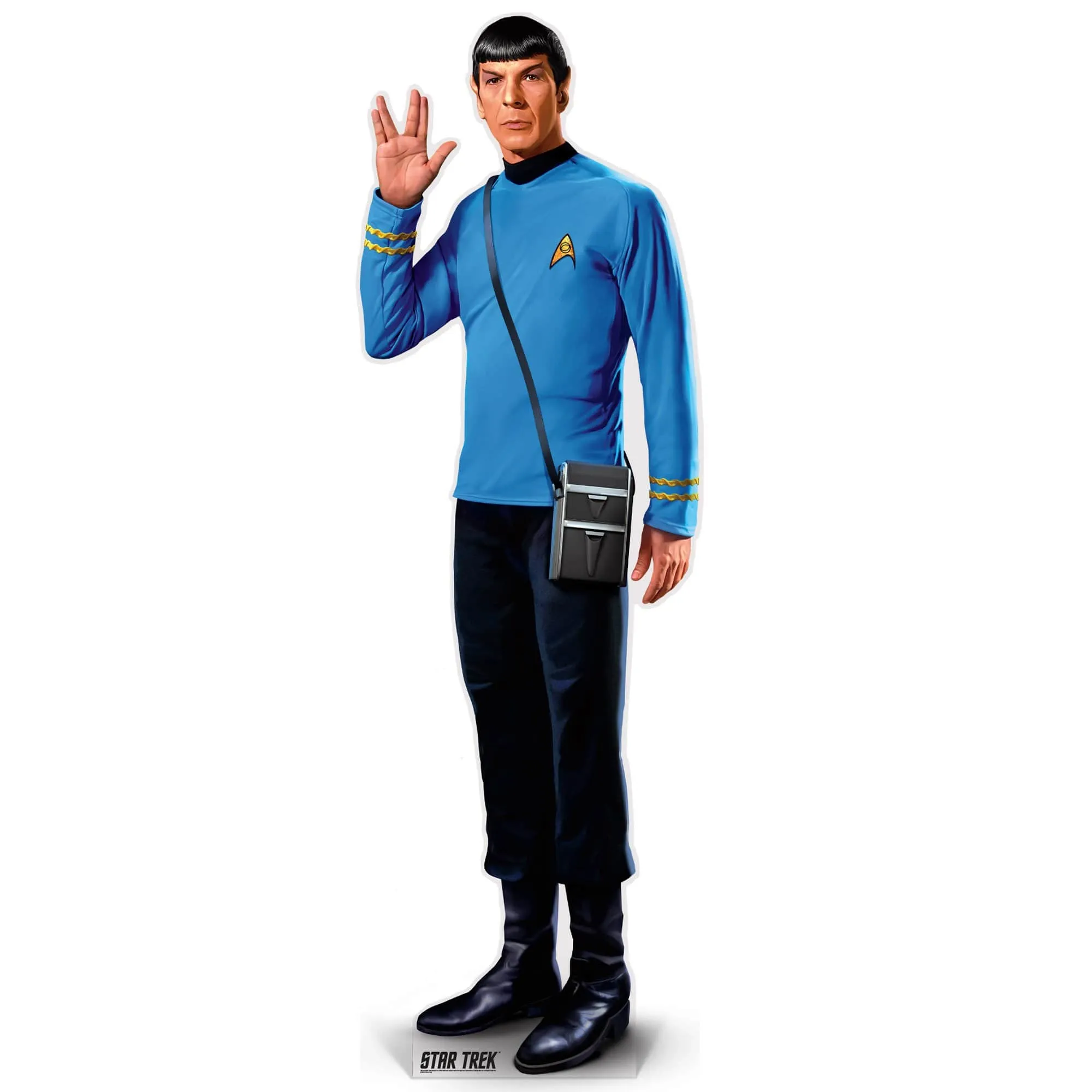 Mr. Spock Vulcan Salute  Life-Size Cardboard Cutout - Officially Licensed Star Trek Merchandise