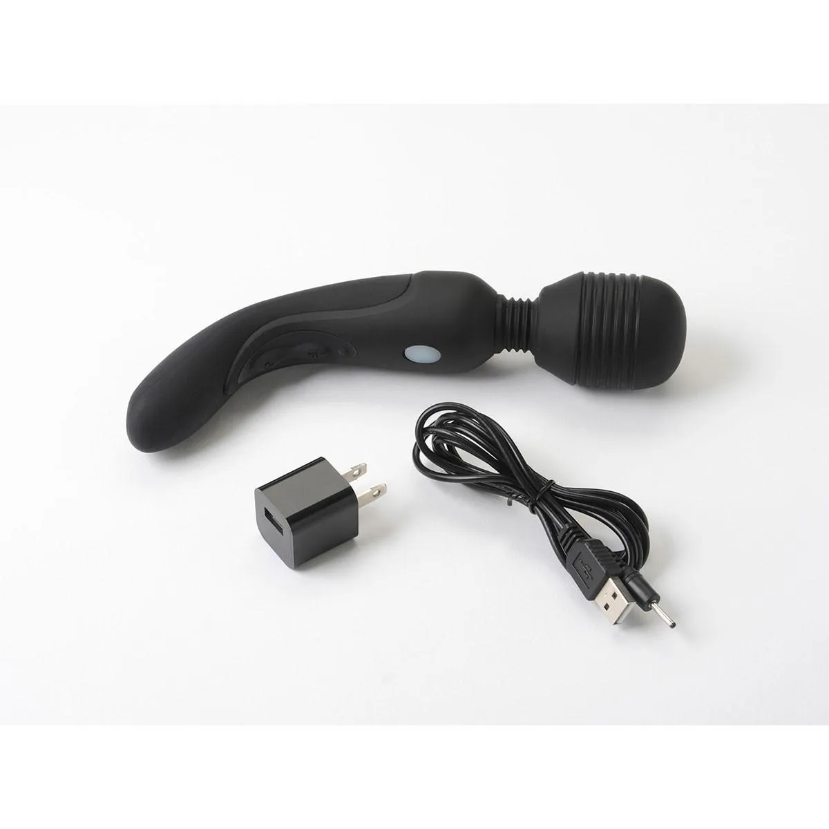 Mystic Rechargeable Curved Wand Silicone Vibrator