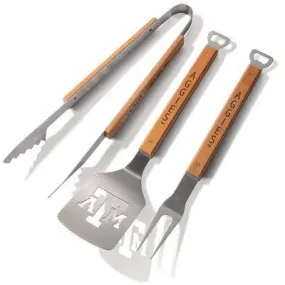 NCAA Texas A&M Aggies  Grill BBQ Tool Set - 3pc