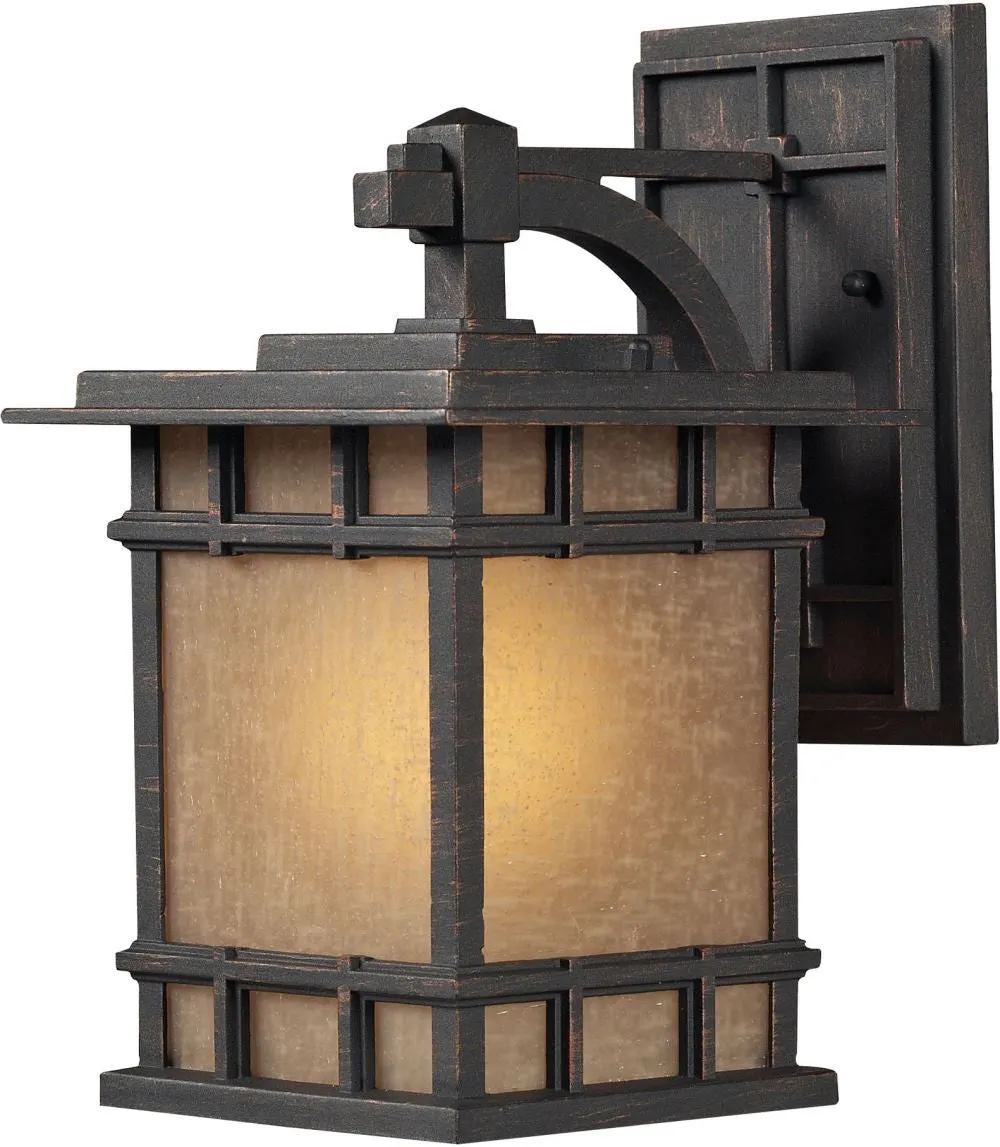 Newlton 1 Light Outdoor Sconce In Weathered Charcoal