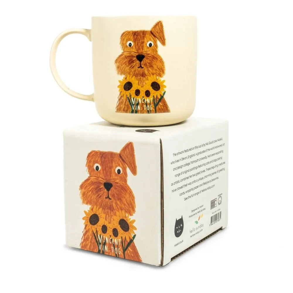 Niaski: Bone China Cup-Vincent Van Dog