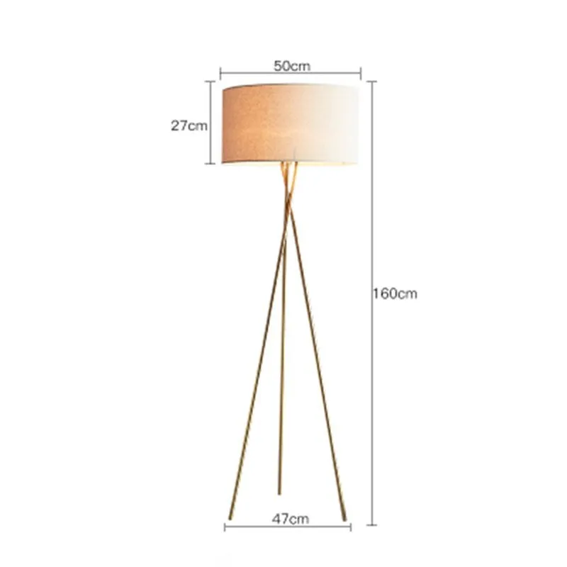 Nordic LED Floor/Table Lamp with Stylish E27 Bulb