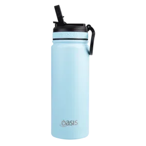 Oasis Challenger Insulated 550ml Drink Bottle - Island Blue