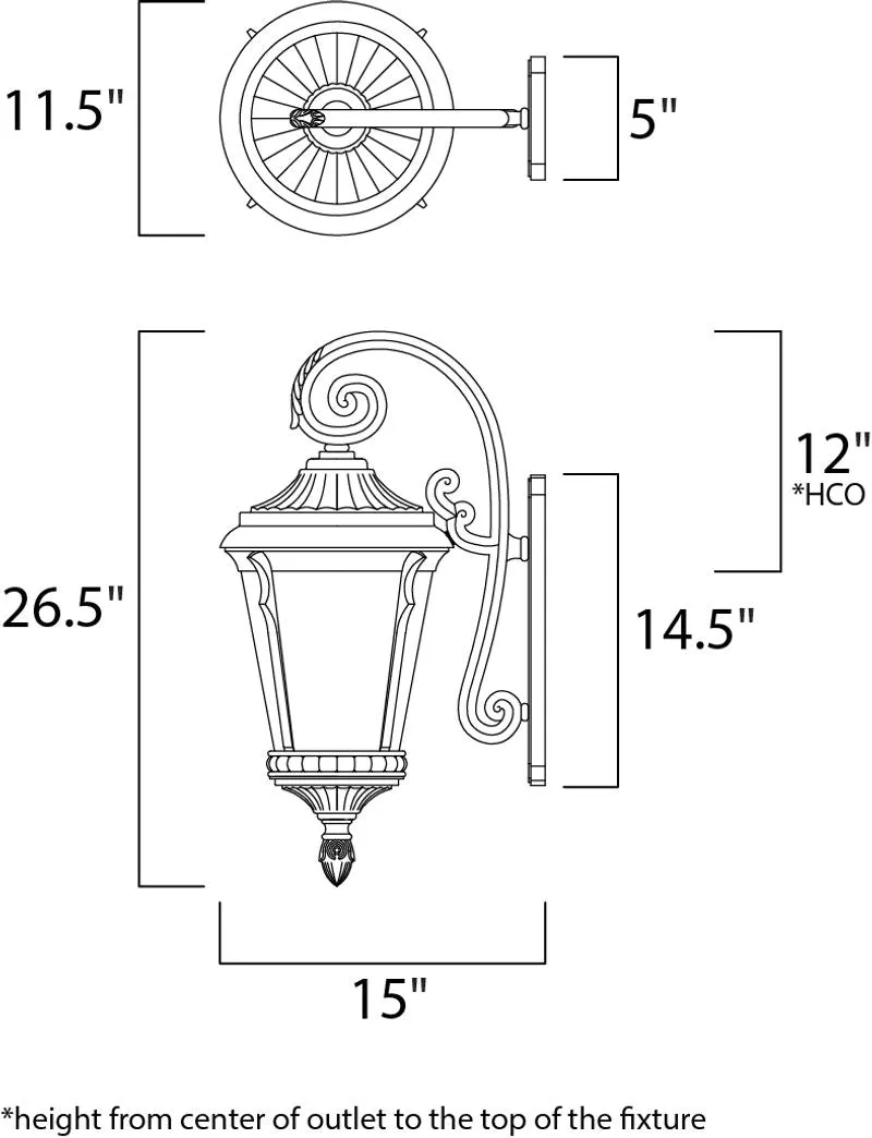 Odessa Outdoor Wall Mount