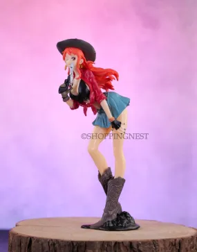 One Piece Cowboy Nami Action Figures Cute Weeb Manga Collectible Treasure Cruise World Journey | 19 cms |