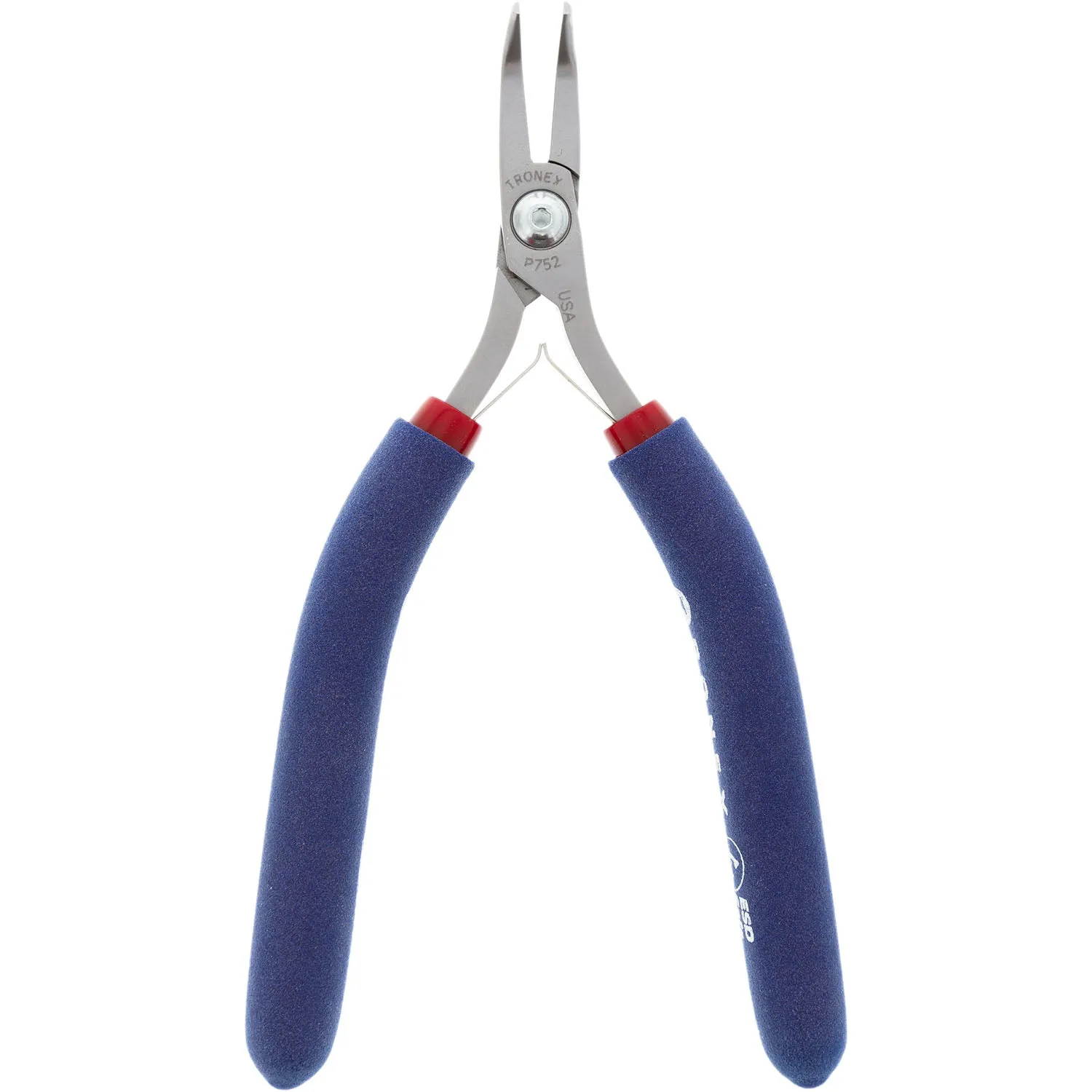 P552/P752 • Bent Nose Pliers - 60° Sturdy Tips