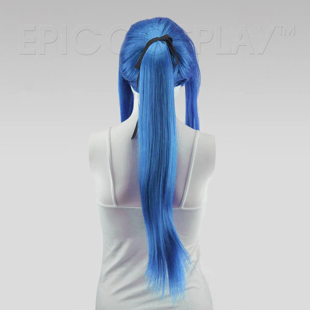 Phoebe - Teal Blue Mix Wig