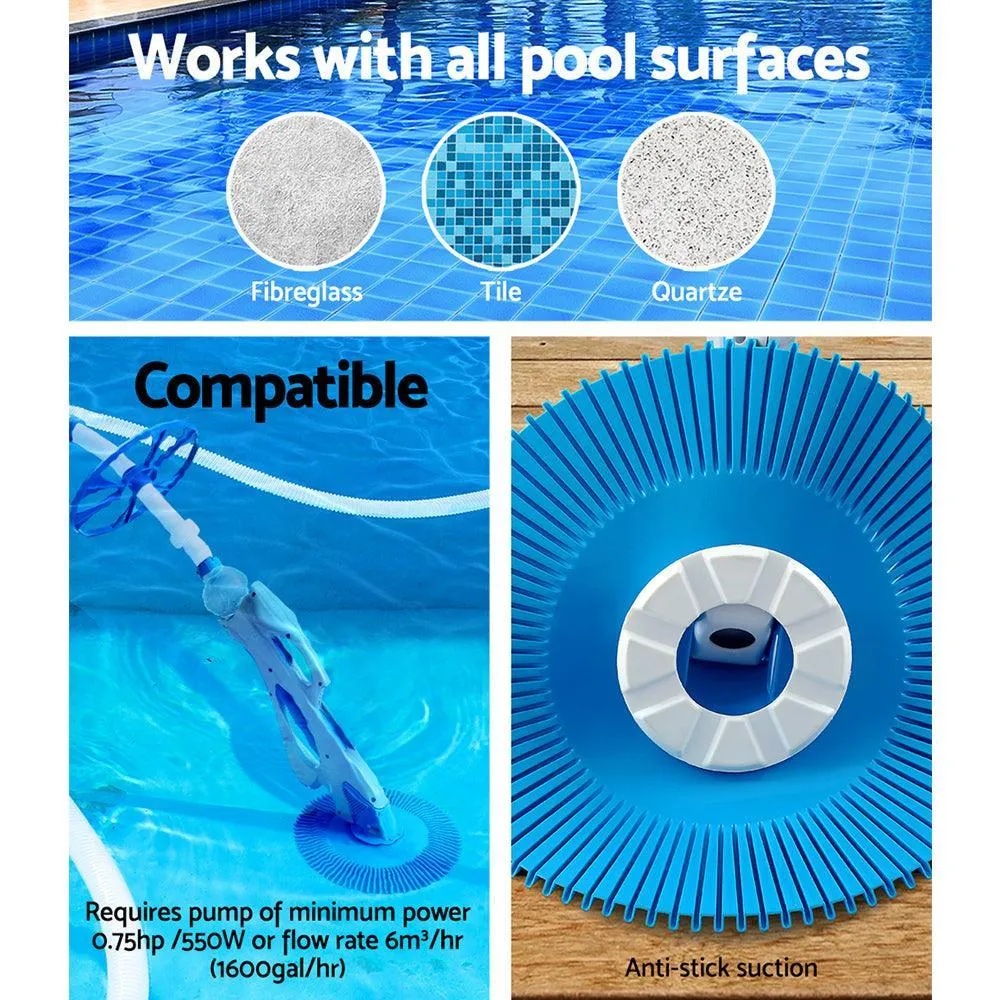 Pool Cleaner Automatic Swimming Pool Floor Climb Wall Automatic Vacuum 10M Hose