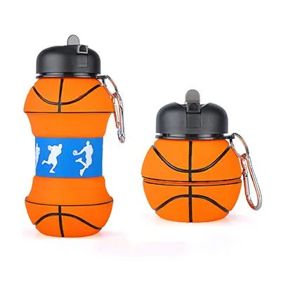 Portable Silicone Collapsible Sports Water Bottle