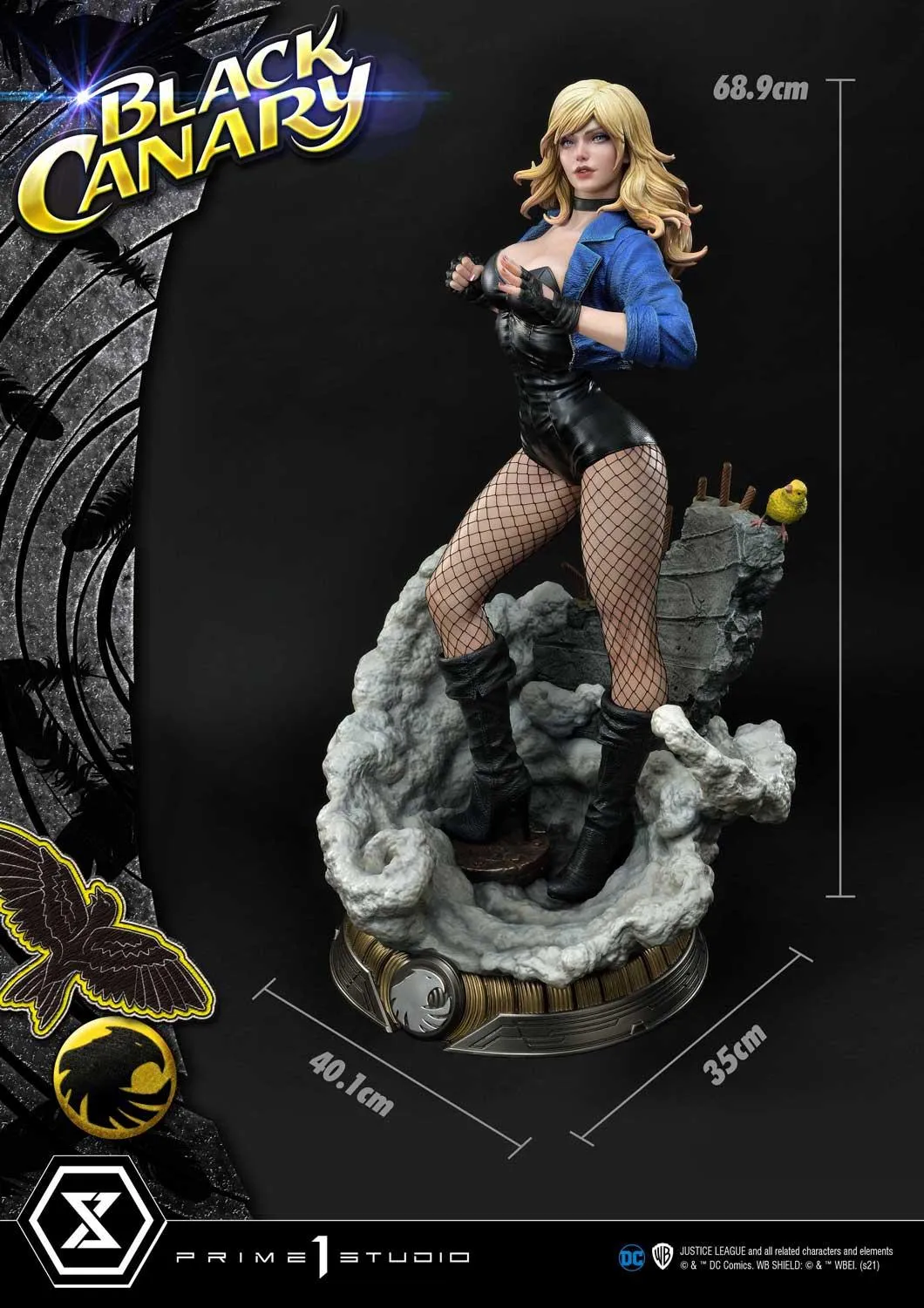 PRIME 1 STUDIOS DC COMIC BLACK CANARY REGULAR VERSION 1/3 SCALE - MMDC-49