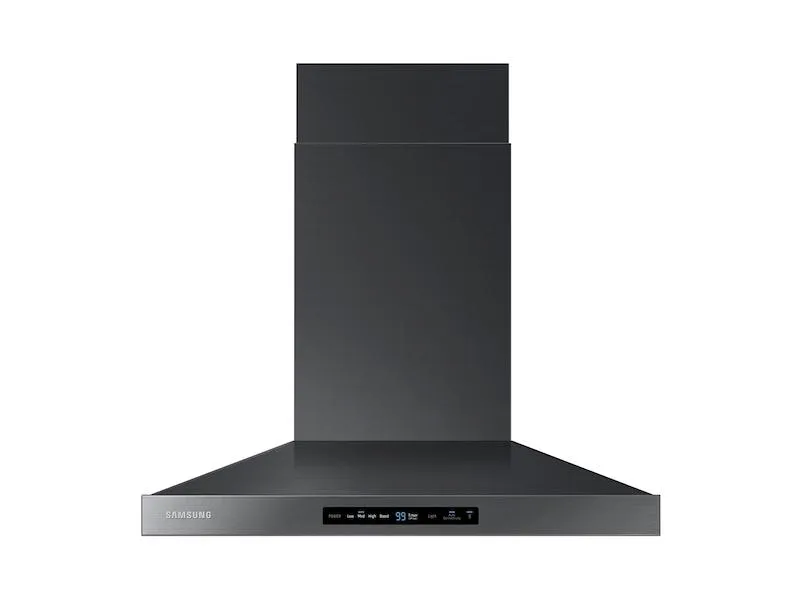 Samsung 30" Wall Mount Hood in Black Stainless Steel