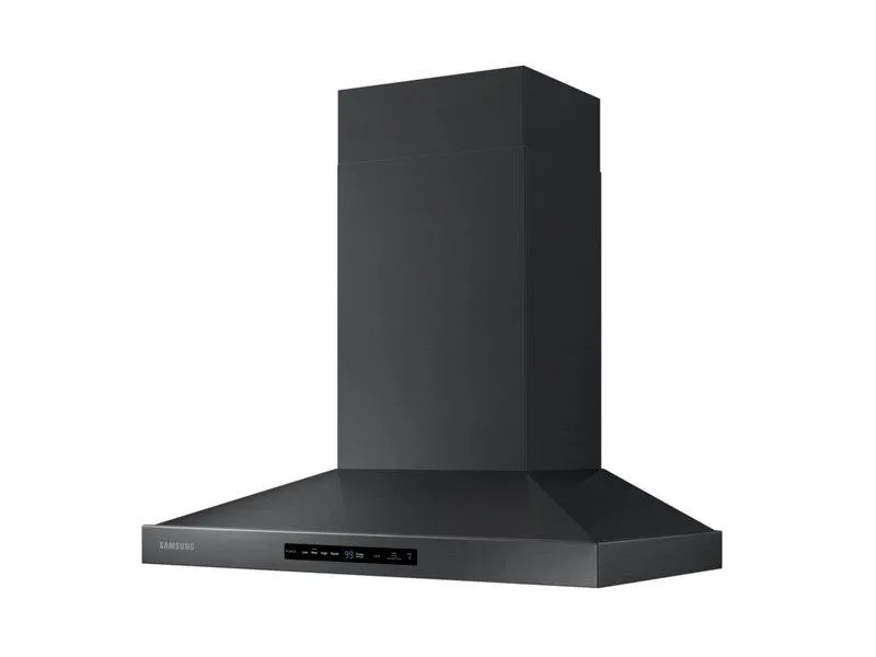 Samsung 30" Wall Mount Hood in Black Stainless Steel