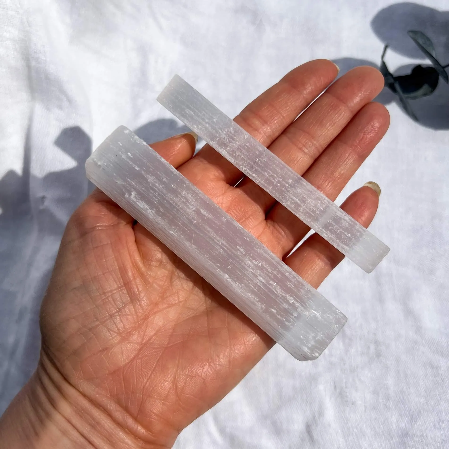 Selenite Crystal Wands