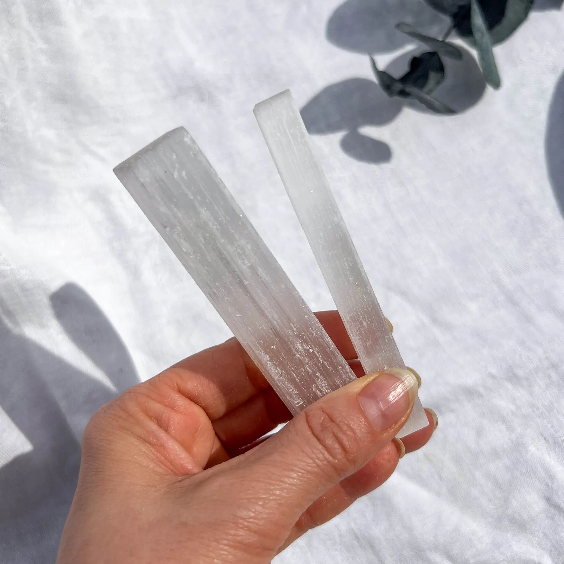 Selenite Crystal Wands