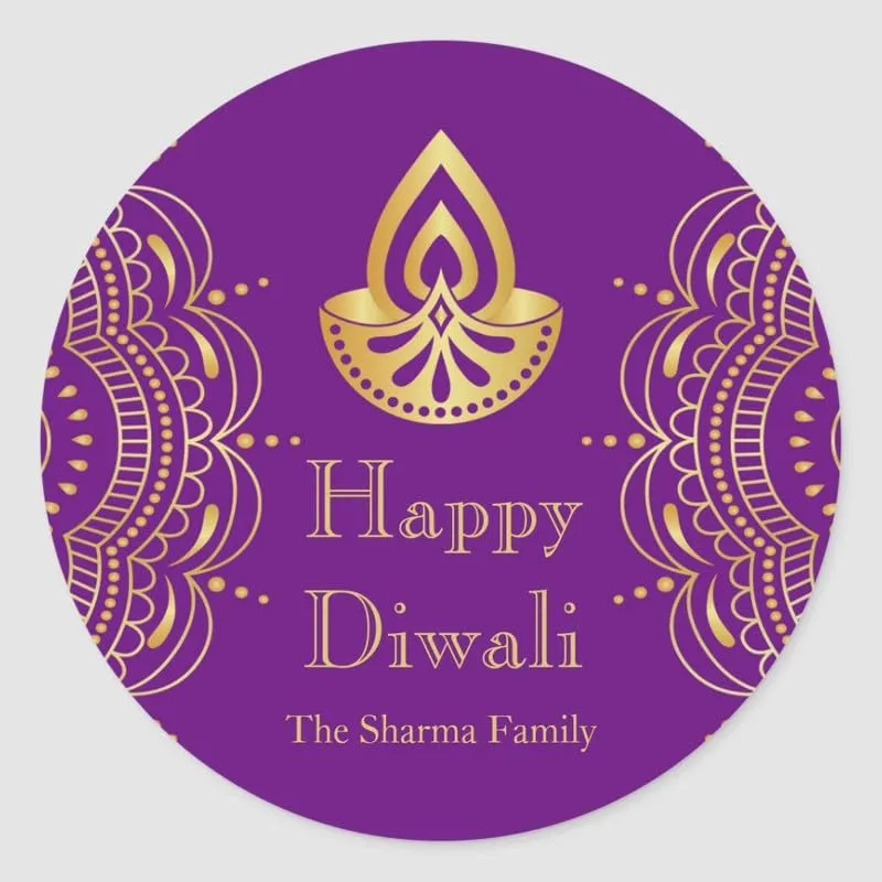 SHIVOID Happy Diwali Poster - for Wall, Living Room, Drawing Room, Home, Bedroom, Office, Gym (13×19 inches)