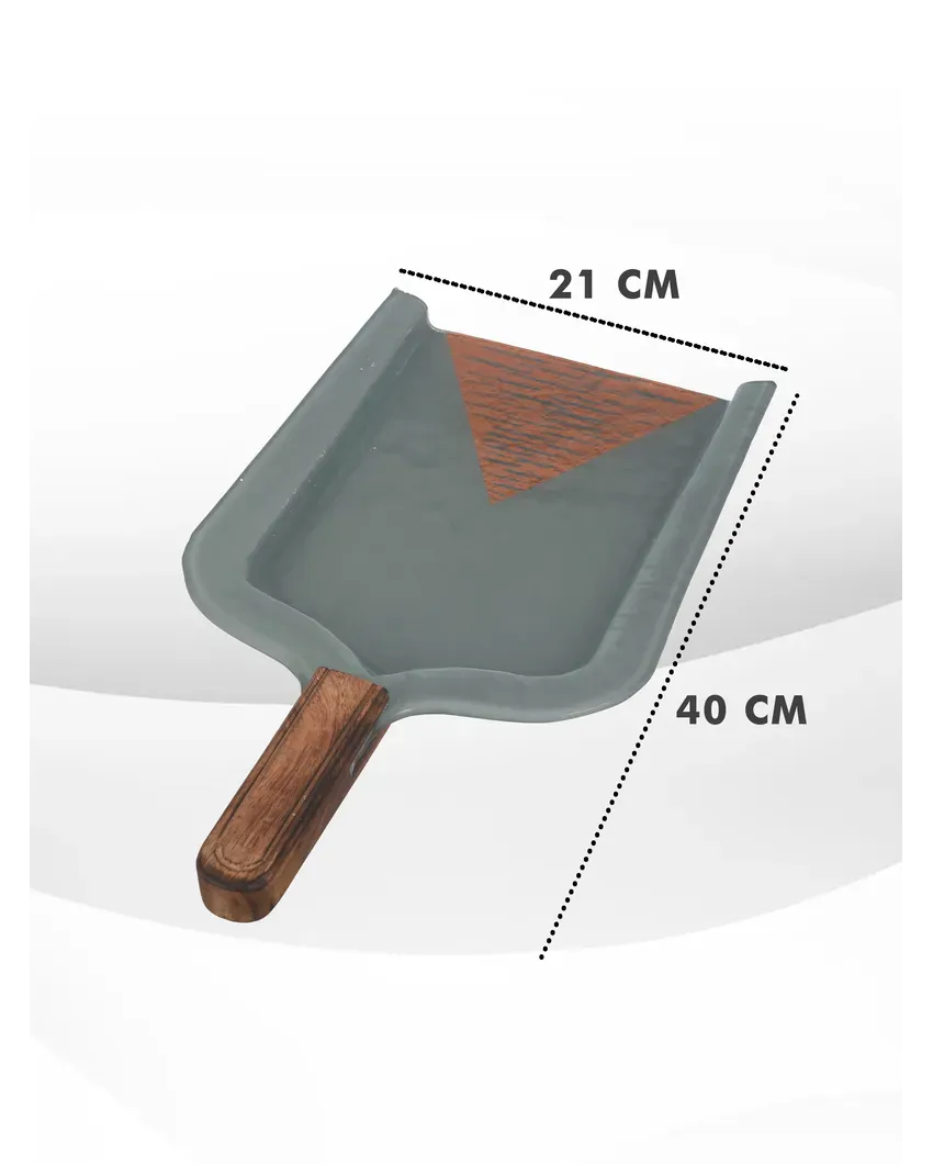 Shovel Serve Platter: Rustic Charm For Every Feast with Gift Box | 15.7 x 9.4 x 1.5 inches