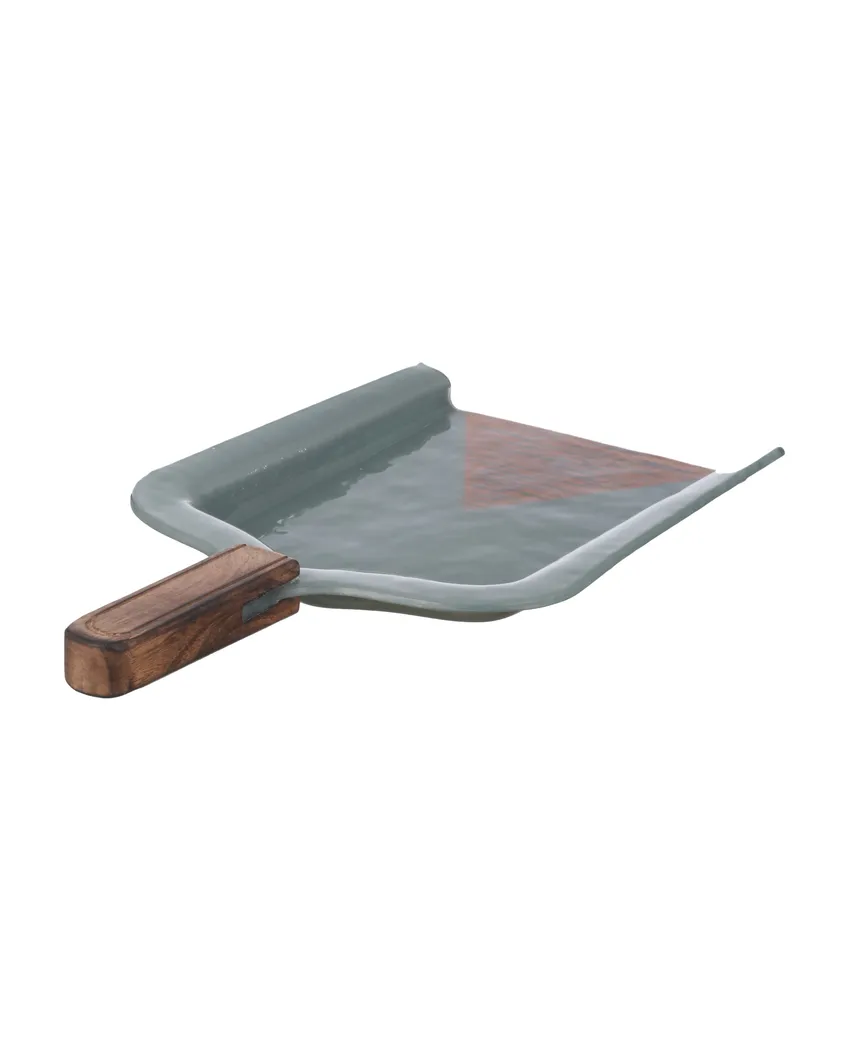 Shovel Serve Platter: Rustic Charm For Every Feast with Gift Box | 15.7 x 9.4 x 1.5 inches