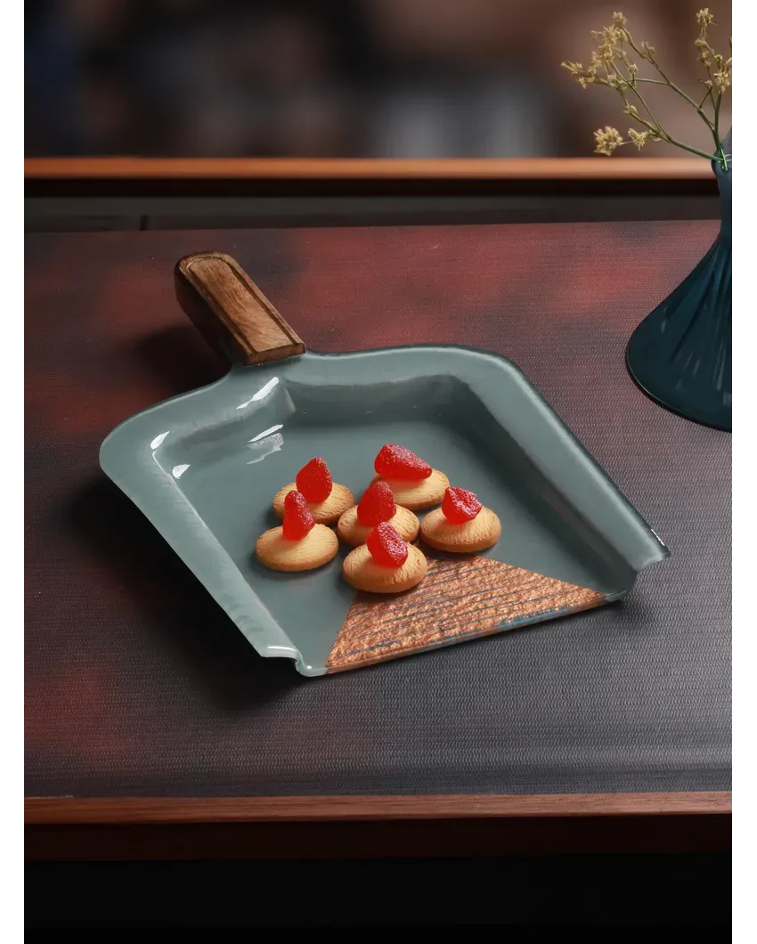 Shovel Serve Platter: Rustic Charm For Every Feast with Gift Box | 15.7 x 9.4 x 1.5 inches