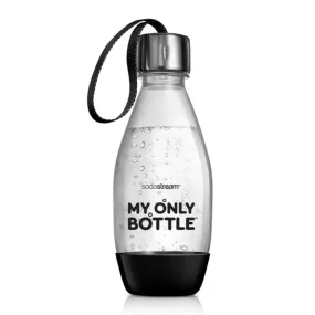 Sodastream 1748162010 Water Bottle, 0.5 L Capacity, Plastic, Black :EA: QUANTITY: 1