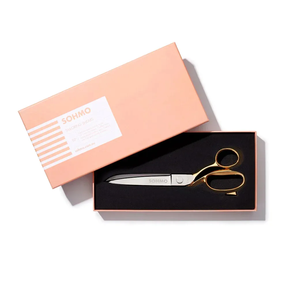 SOHMO Large Tailoring Shears 10" Gold