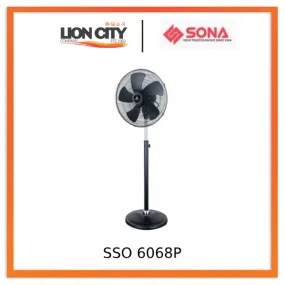 Sona SSO 6068P 20" Power Stand Fan (150W)