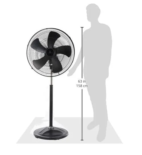 Sona SSO 6068P 20" Power Stand Fan (150W)