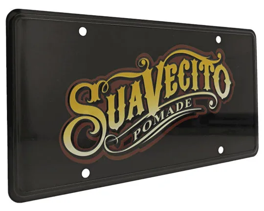 Suavecito License Plate - Embossed OG Script