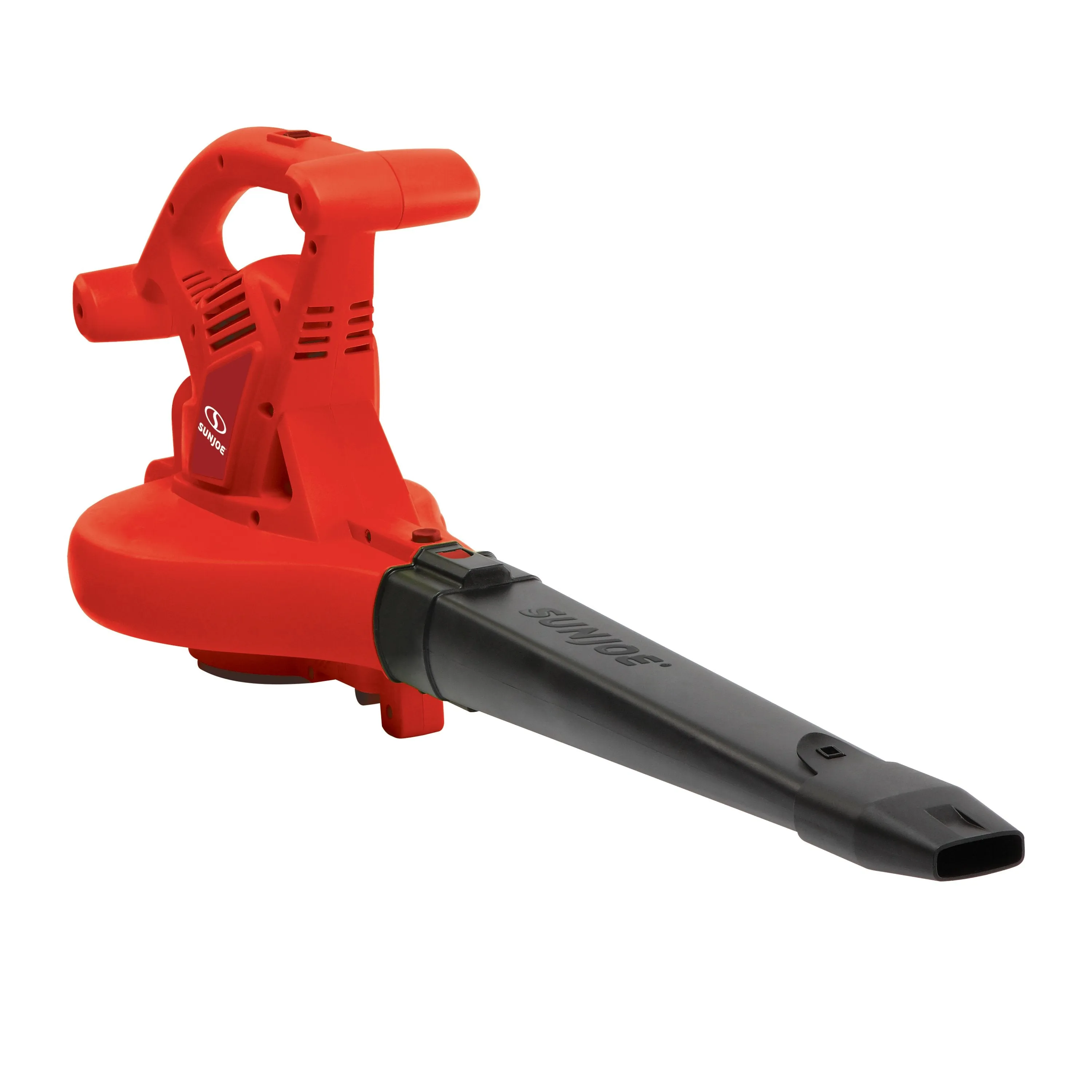 Sun Joe SBJ603E-RED 3-in-1 Electric Blower | 240 MPH | 13 Amp | Vacuum | Mulcher (Red)