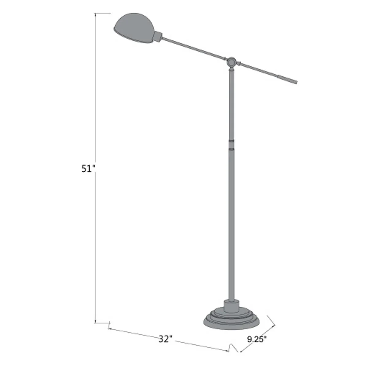 Surya Colton Floor Lamp