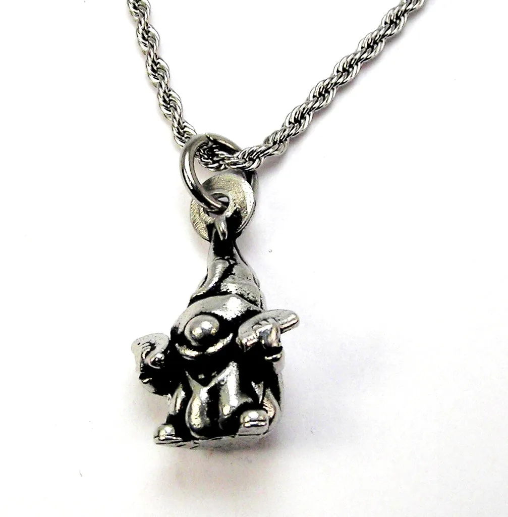 Taco eating gnome 20" Chain Necklace