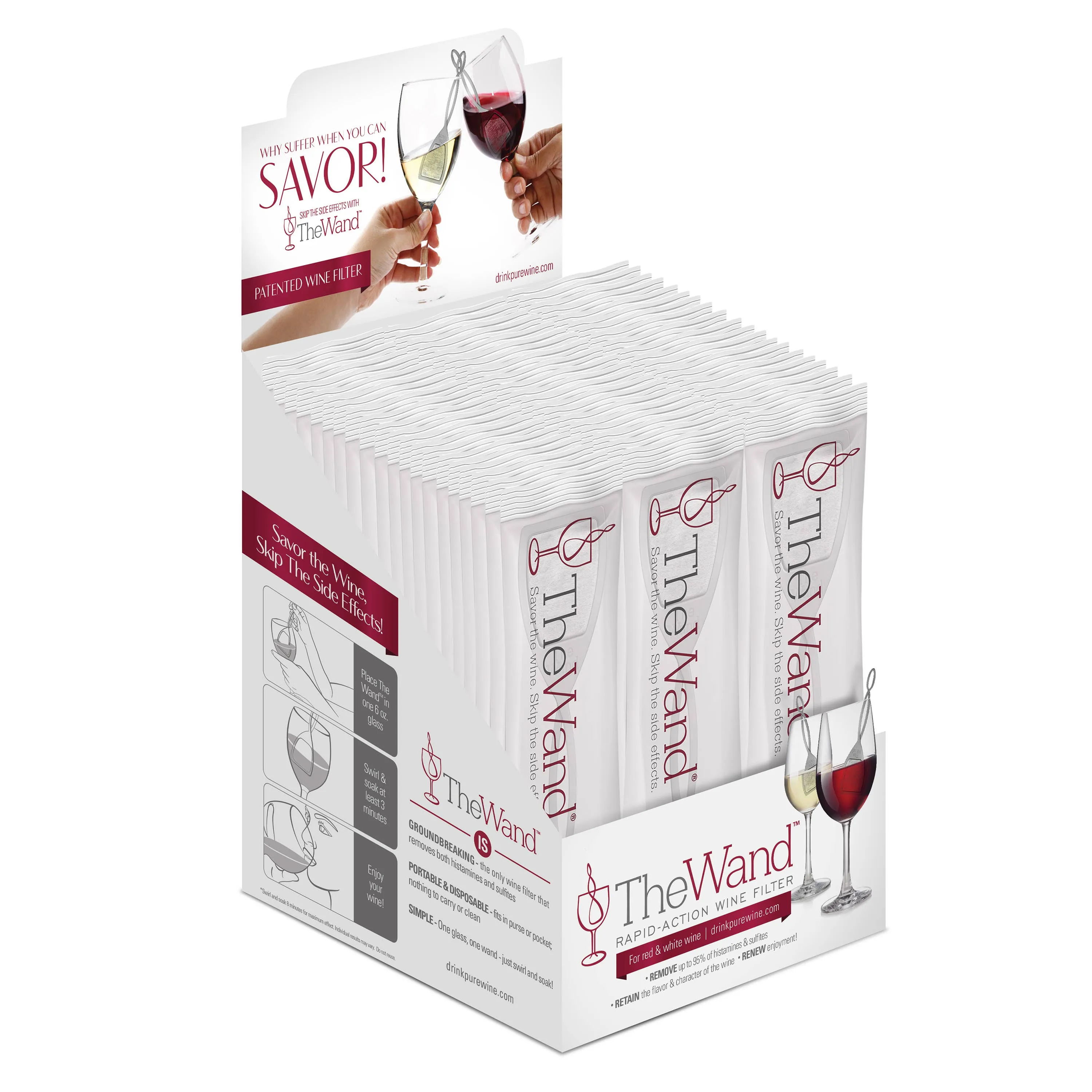 The Wand™ Wine Purifier, Single