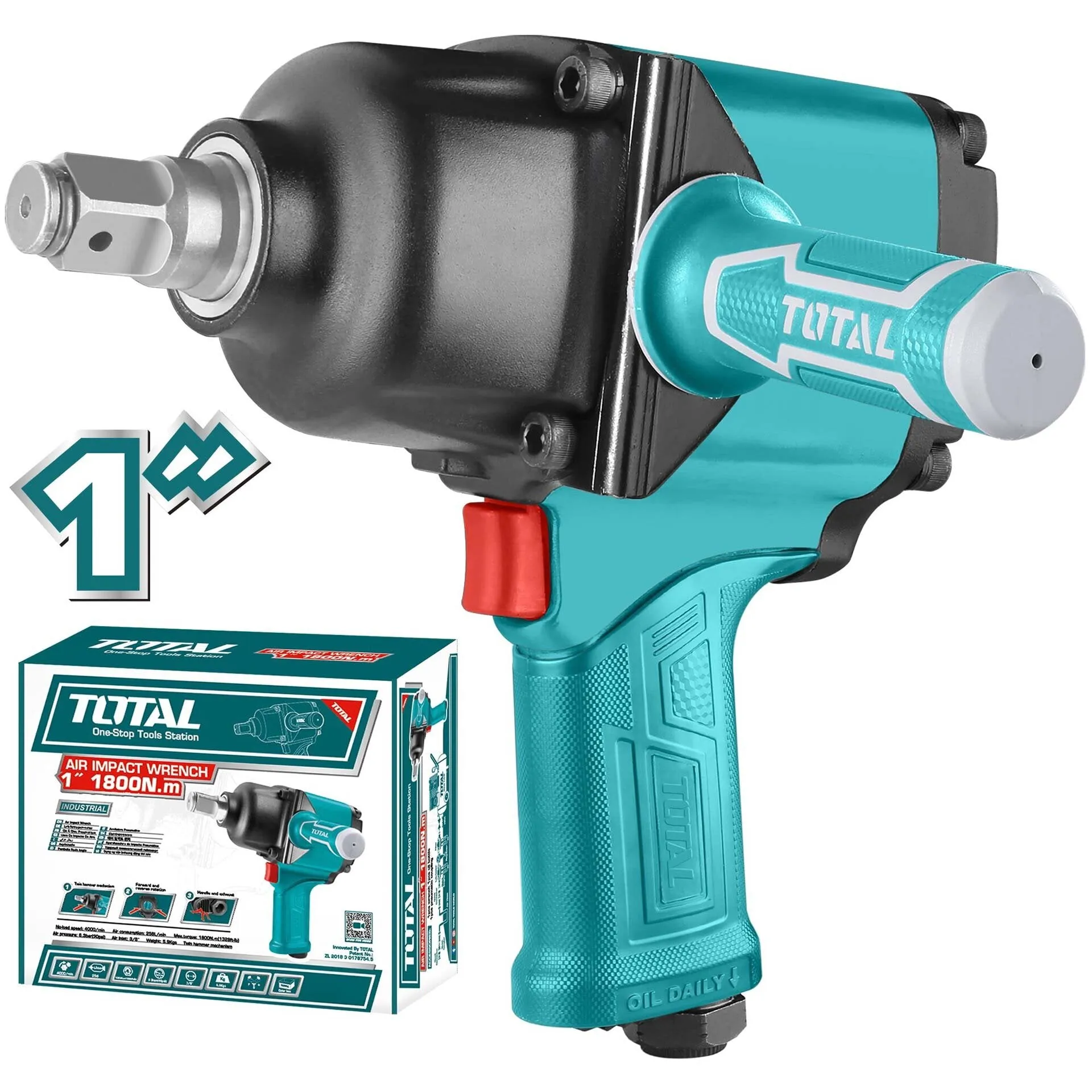 Total Air impact wrench 1" TAT41112