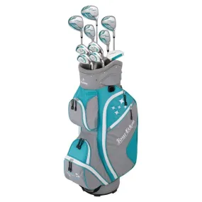 Tour Edge 2020 Lady Edge Full Set Turquoise Grey White