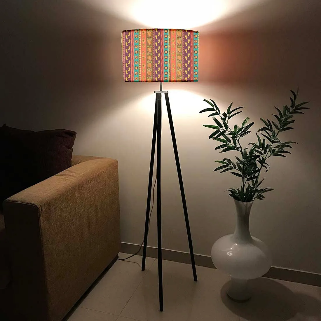 Tripod Floor Lamps Homecentre Light for Living Rooms - Footprint