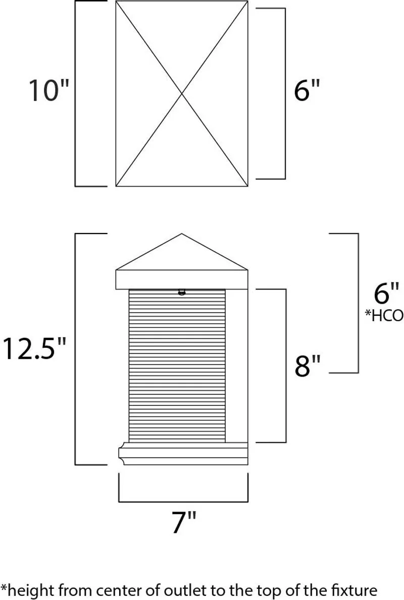 Triumph VX Outdoor Wall Mount